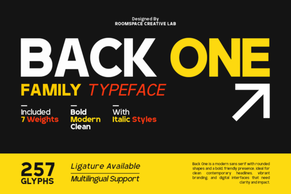 Backone: A Font for Business Clarity
