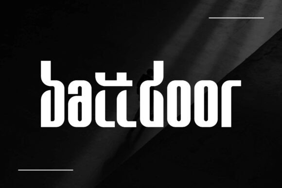 Battdoor Font: Modern Typography for Editorial Design