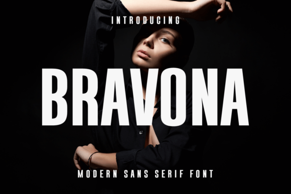 Bravona: A Bold Font for Web Design