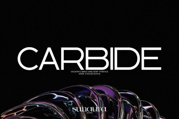 Carbide: A Modern Font for Creative Projects