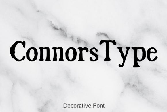 Connorstype: A Font for Refined Creativity