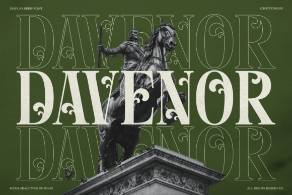Davenor: A Serif Font for Real-World Design