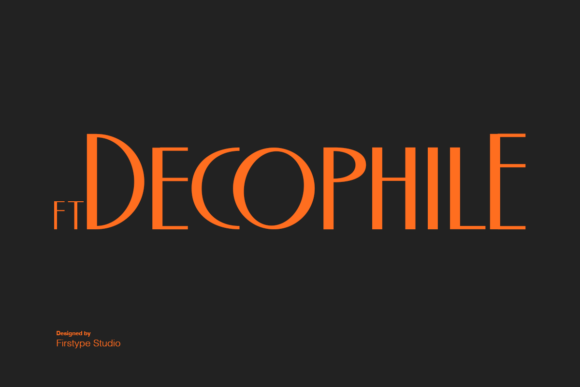 Ft Decophile: A Font for Business Elegance