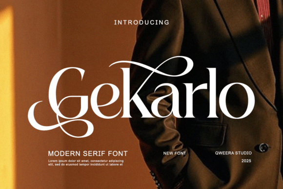 Gekarlo: A Serif for Elegance