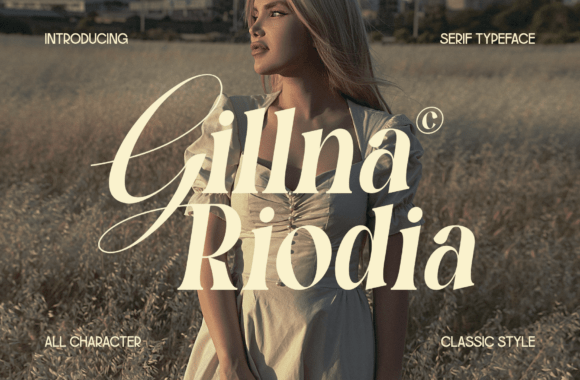 Gillna Riodia Font for Crafters