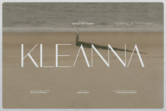 Kleanna: A Modern Sans Serif Font