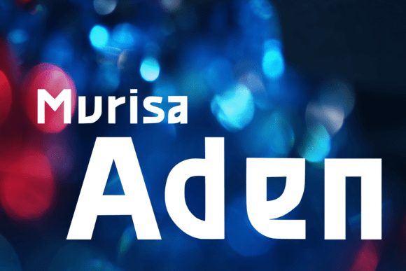 Murisa Aden: A Bold Font for Modern Web Design
