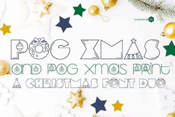 Pog Xmas Duo Font
