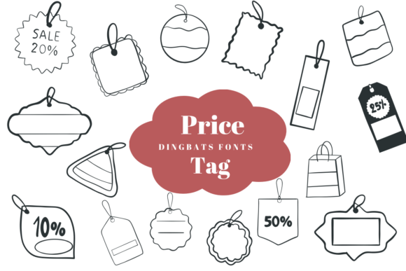 Price Tag: A Fun Font for Business Branding