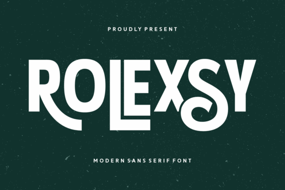Rolexsy: A Modern Font for Digital Marketing