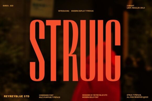 Struic: A Bold Font for Business