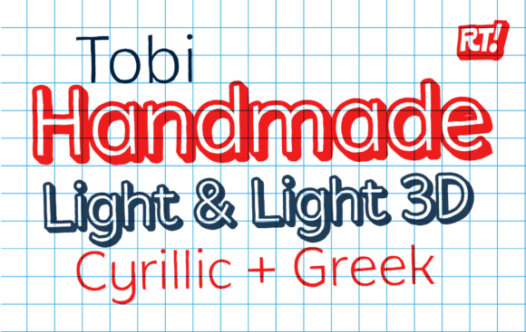 Tobi Handmade Light Font